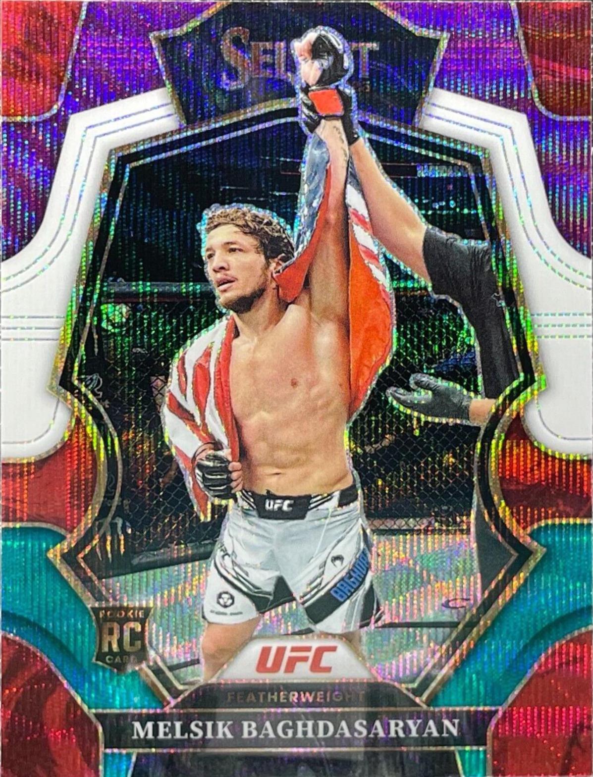 Melsik Baghdasaryan 2023 Panini Select UFC Premier Level #137 Tri Color