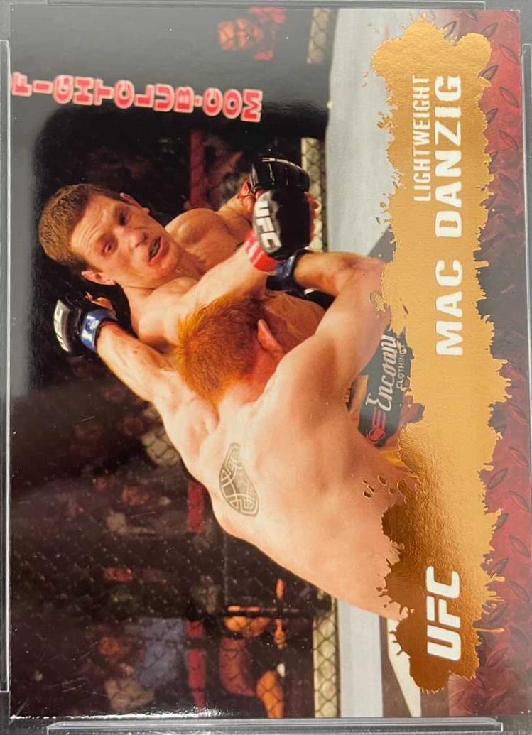 Mac Danzig 2009 Topps UFC Round 2 Base #85 Bronze