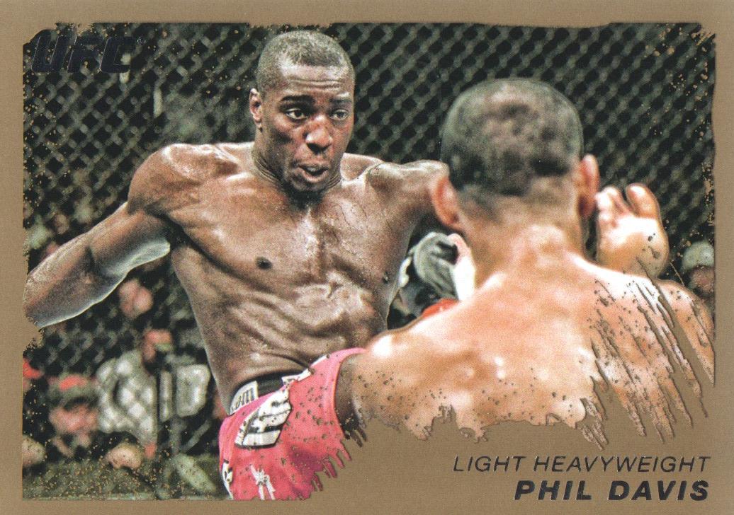 Phil Davis 2011 Topps UFC Moment of Truth Base #208 Gold