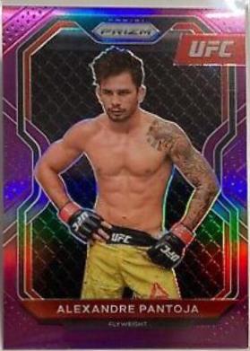 Alexandre Pantoja 2021 Panini Prizm UFC Base #46 Purple