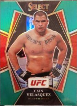Cain Velasquez 2022 Panini Select UFC Premier Level #158 Green