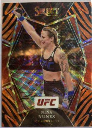 Nina Nunes 2022 Panini Select UFC Premier Level #116 Tiger