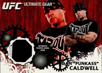 Dan Caldwell 2010 Topps UFC Ultimate Gear Relics #UG-DC Gold