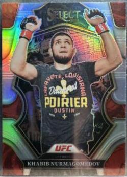 Khabib Nurmagomedov 2023 Panini Select UFC Premier Level #116 Silver