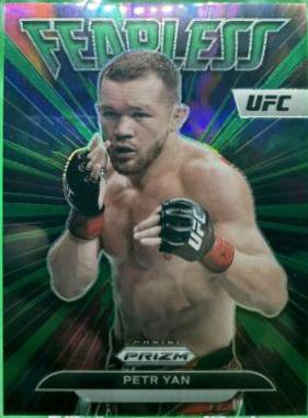 Petr Yan 2023 Panini Prizm UFC Fearless #11 Green