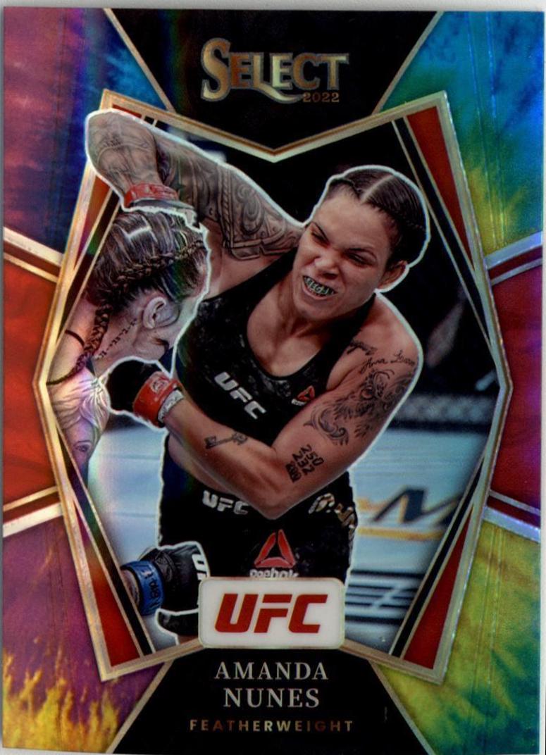 Amanda Nunes 2022 Panini Select UFC Premier Level #193 Tie Dye