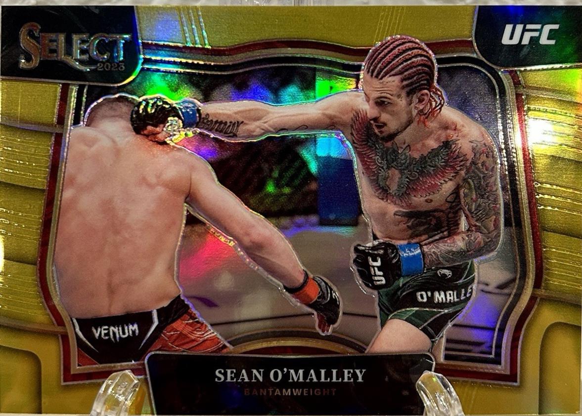 Sean O'Malley 2023 Panini Select UFC Octagonside #227 Gold