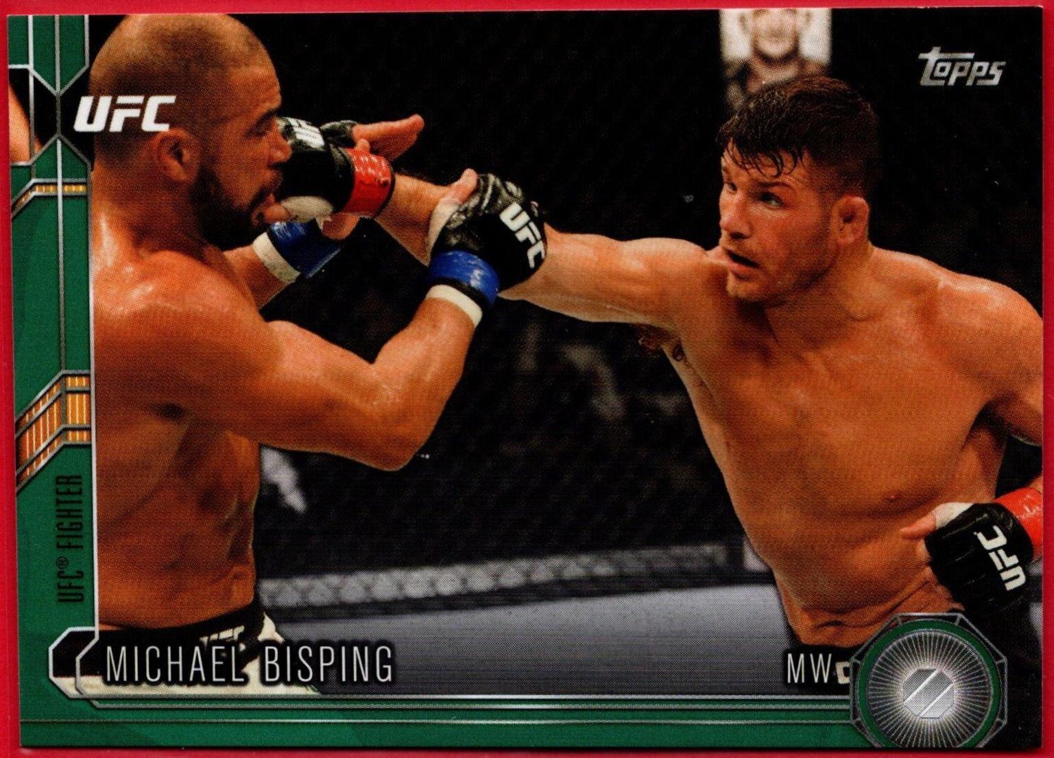 Michael Bisping 2015 Topps UFC Chronicles Base #32 Green