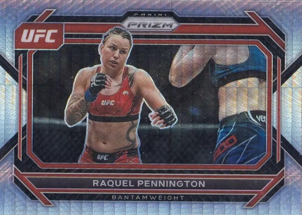 Raquel Pennington 2023 Panini Prizm UFC Base #11 Hyper