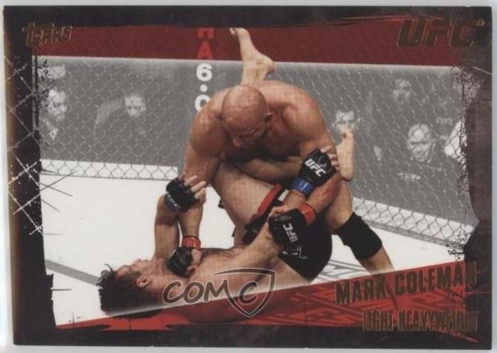 Mark Coleman 2010 Topps UFC Base #50 Bronze