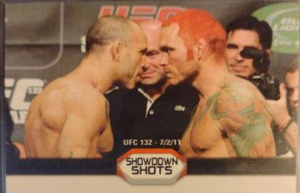 Wanderlei Silva 2011 Topps UFC Moment of Truth Base #190 Onyx