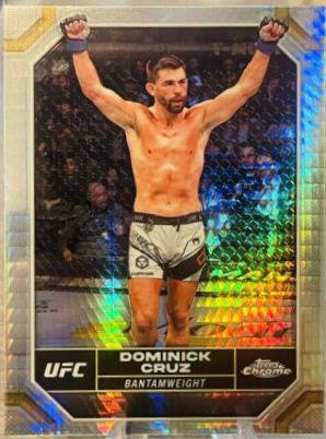 Dominick Cruz 2024 Topps Chrome UFC Base #60 Prism Refractor