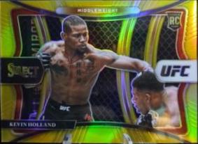 Kevin Holland 2021 Panini Select UFC Premier Level #169 Gold