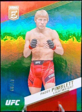 Paddy Pimblett 2023 Panini Chronicles UFC Base One #476 Green