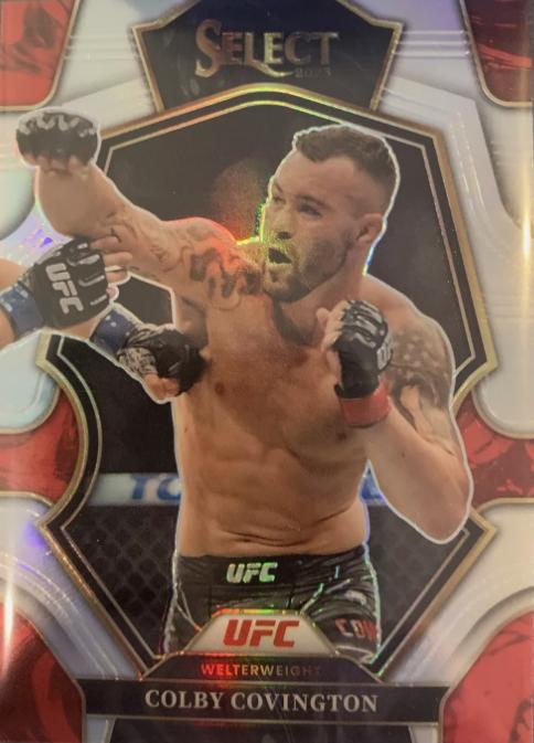 Colby Covington 2023 Panini Select UFC Premier Level #200 Silver