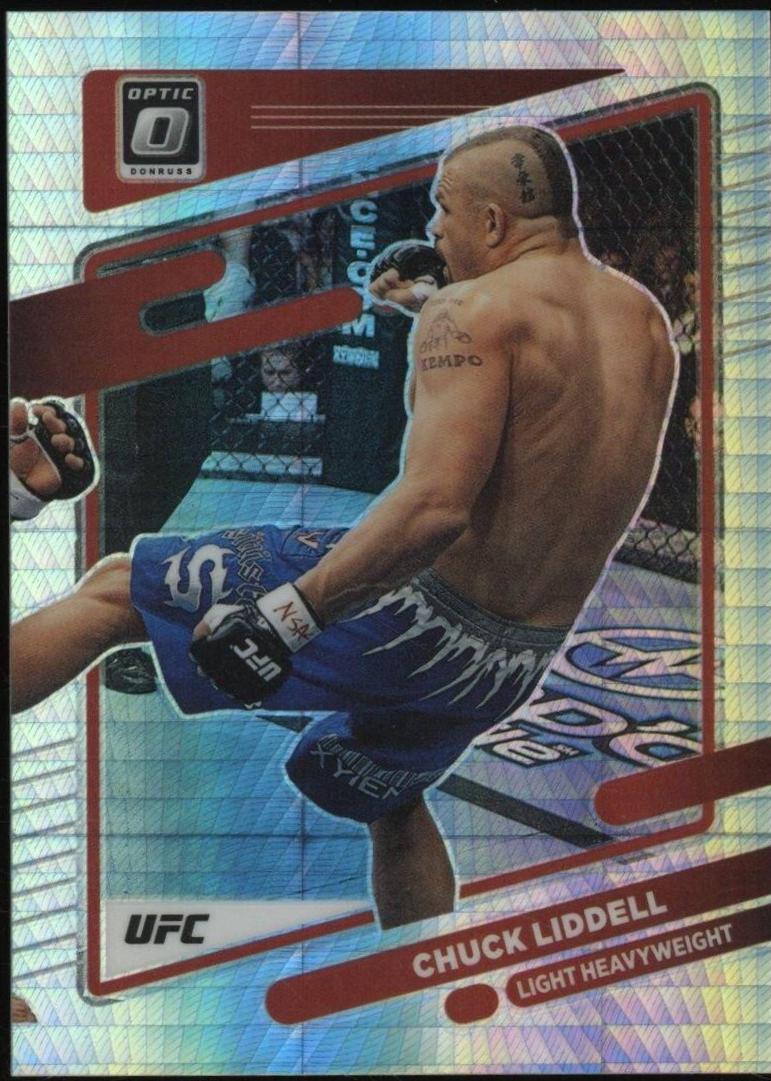 Chuck Liddell 2022 Panini Donruss Optic UFC Base #17 Lucky Envelopes