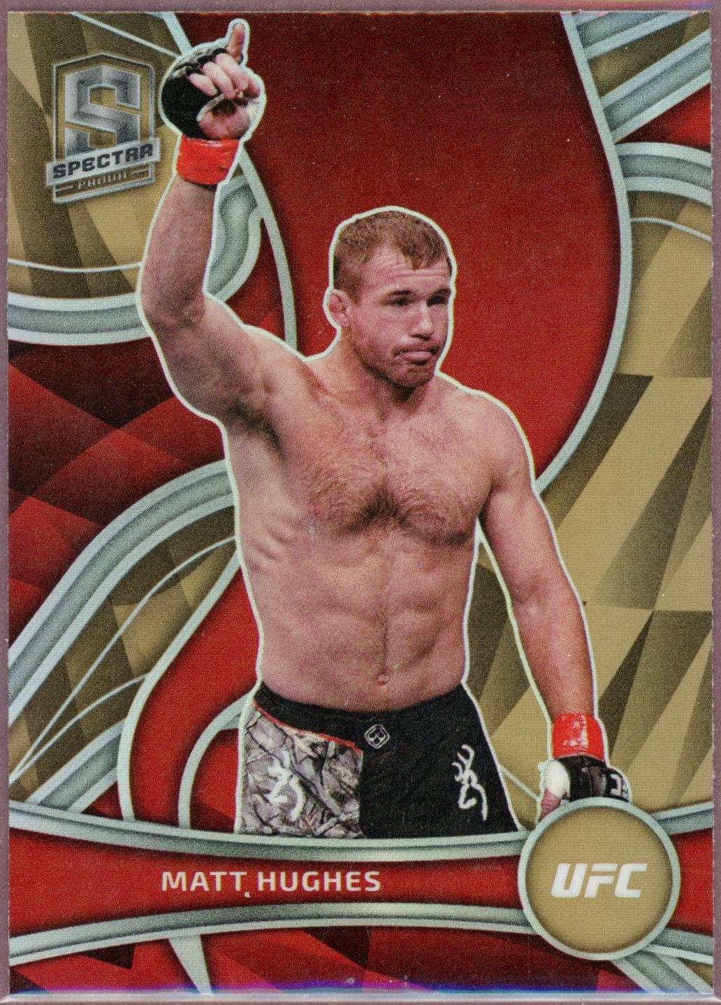 Matt Hughes 2022 Panini Chronicles UFC Base Spectra #389 Bronze