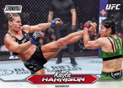 Kayla Harrison 2025 Topps Stadium Club UFC Base #125 Blue