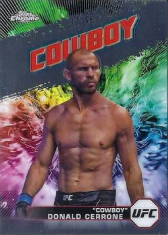 Donald Cerrone 2024 Topps Chrome UFC AKA #AKA-14 Superfractor