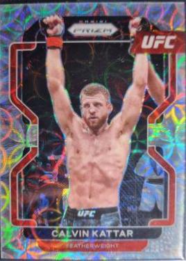 Calvin Kattar 2022 Panini Prizm UFC Base #169 Premium