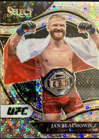 Jan Błachowicz 2021 Panini Select UFC Octagonside #225 Silver