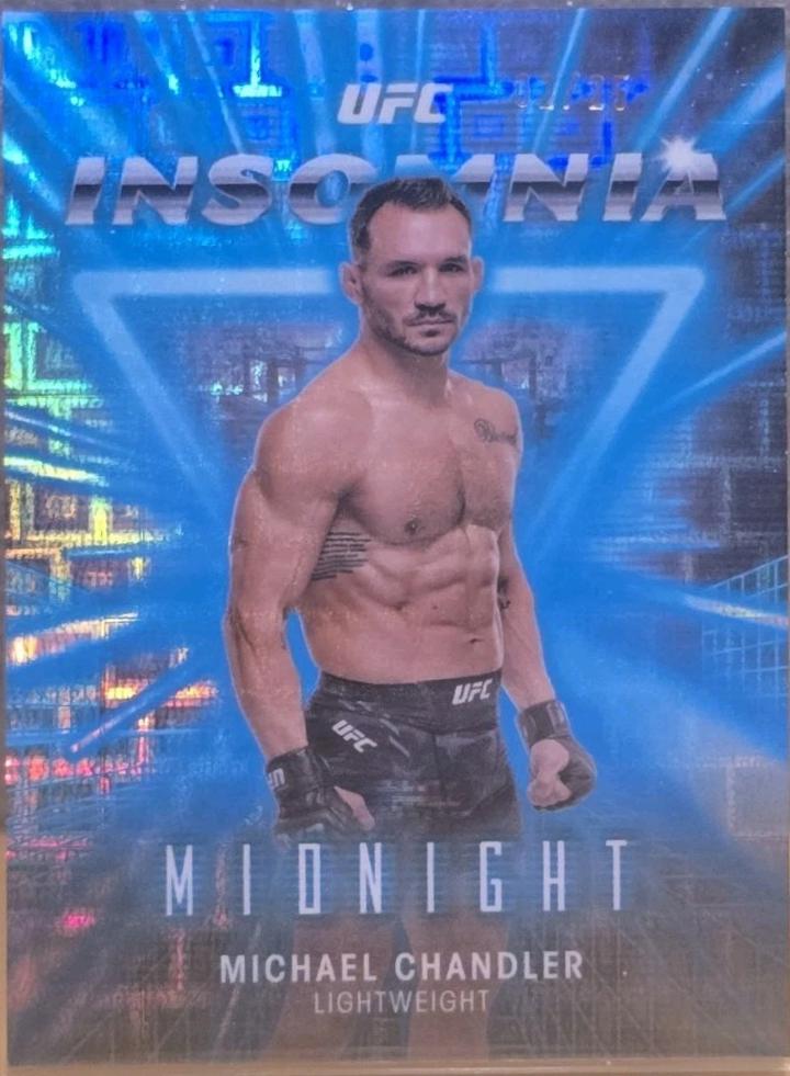 Michael Chandler 2025 Topps Midnight UFC Insomnia #IN-4 Moonrise