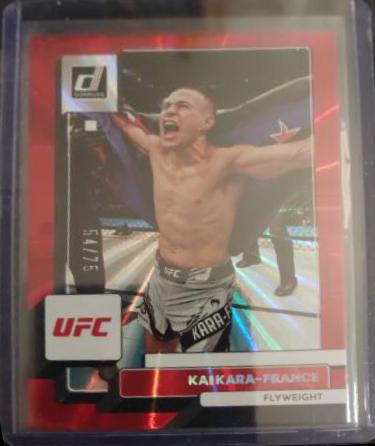 Kai Kara-France 2023 Panini Donruss UFC Base #104 Red Laser