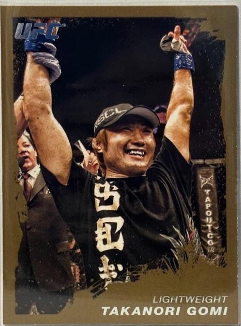 Takanori Gomi 2011 Topps UFC Moment of Truth Base #173 Gold