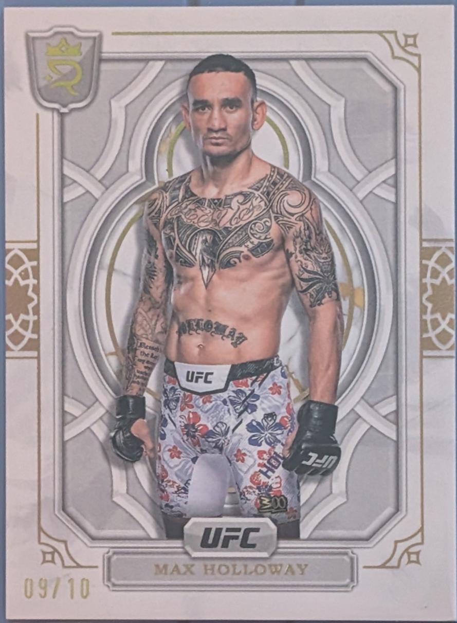 Max Holloway 2024 Topps Royalty UFC Base #94 Gold