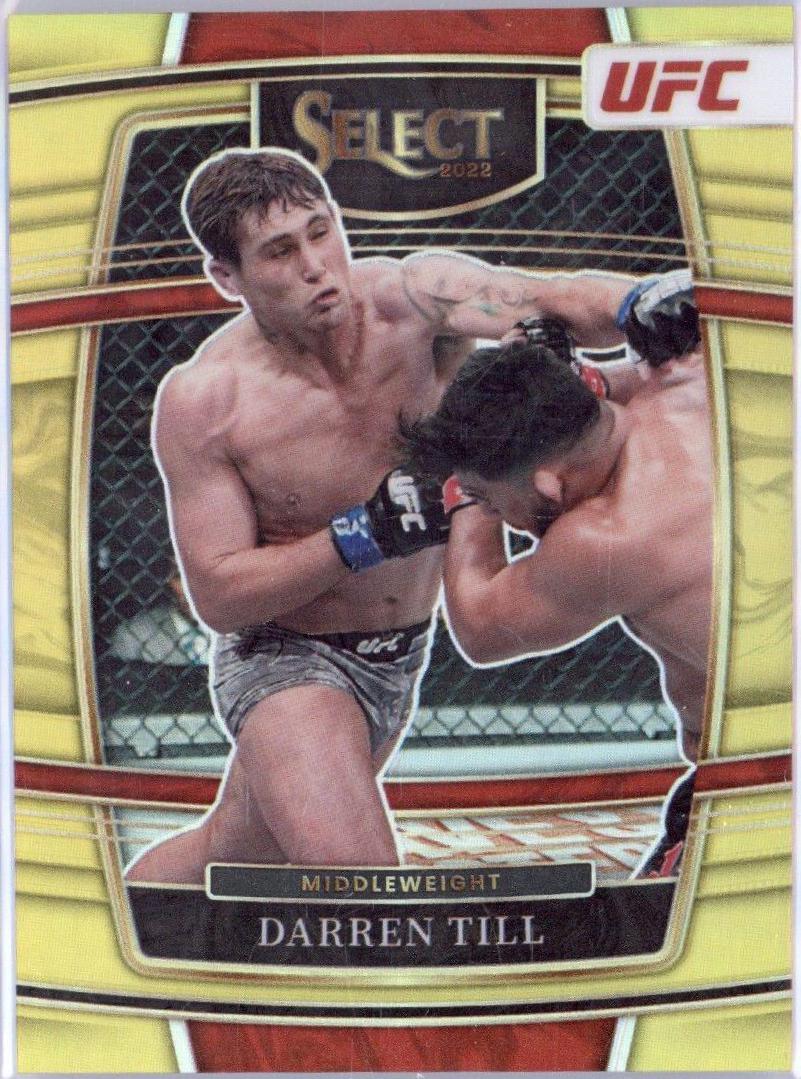Darren Till 2023 Panini Select UFC Mezzanine #351 Gold