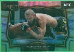 Khamzat Chimaev 2023 Panini Select UFC Octagonside #213 Silver