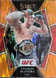Charles Oliveira 2022 Panini Select UFC Premier Level #141 Orange