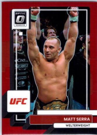 Matt Serra 2023 Panini Donruss Optic UFC Base #32 Red