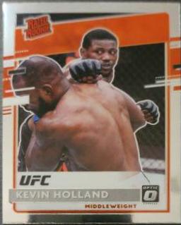 Kevin Holland 2021 Panini Chronicles UFC Base Optic Rated Rookies #218 Silver