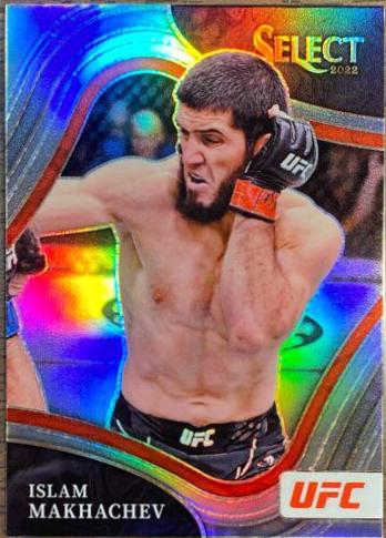 Islam Makhachev 2022 Panini Select UFC Octagonside #207 Silver