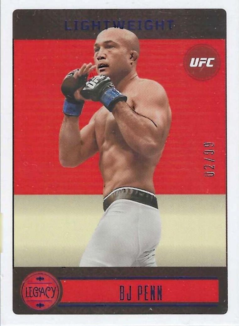 BJ Penn 2023 Panini Chronicles UFC Base Legacy #144 Blue