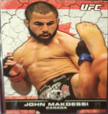 John Makdessi 2013 Topps UFC Bloodlines Base #97 Flag