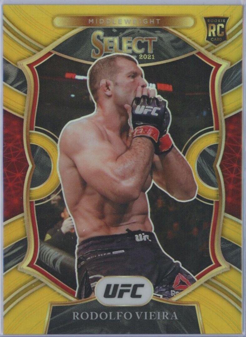 Rodolfo Vieira 2021 Panini Select UFC Octagonside #272 Gold