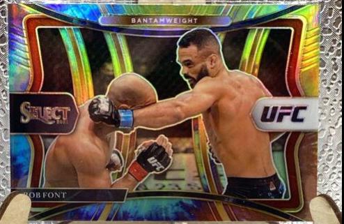 Rob Font 2021 Panini Select UFC Premier Level #190 Tie Dye
