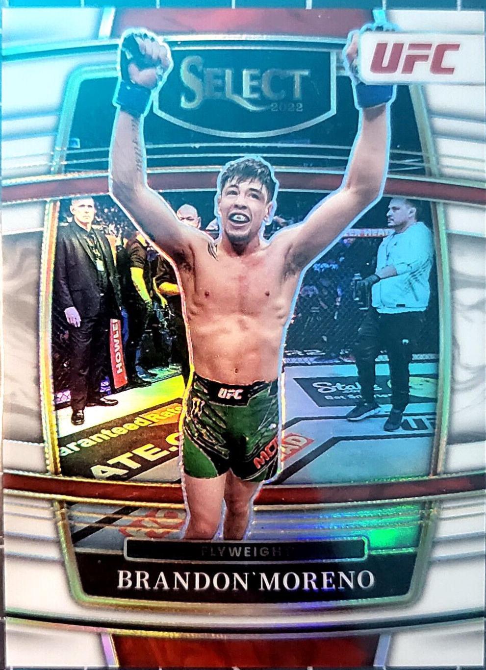 Brandon Moreno 2022 Panini Select UFC Concourse #95 White