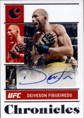 Deiveson Figueiredo 2022 Panini Chronicles UFC Chronicles Signatures #19 Platinum