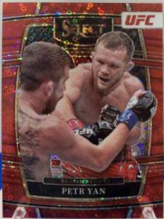 Petr Yan 2022 Panini Select UFC Concourse #7 Red Disco