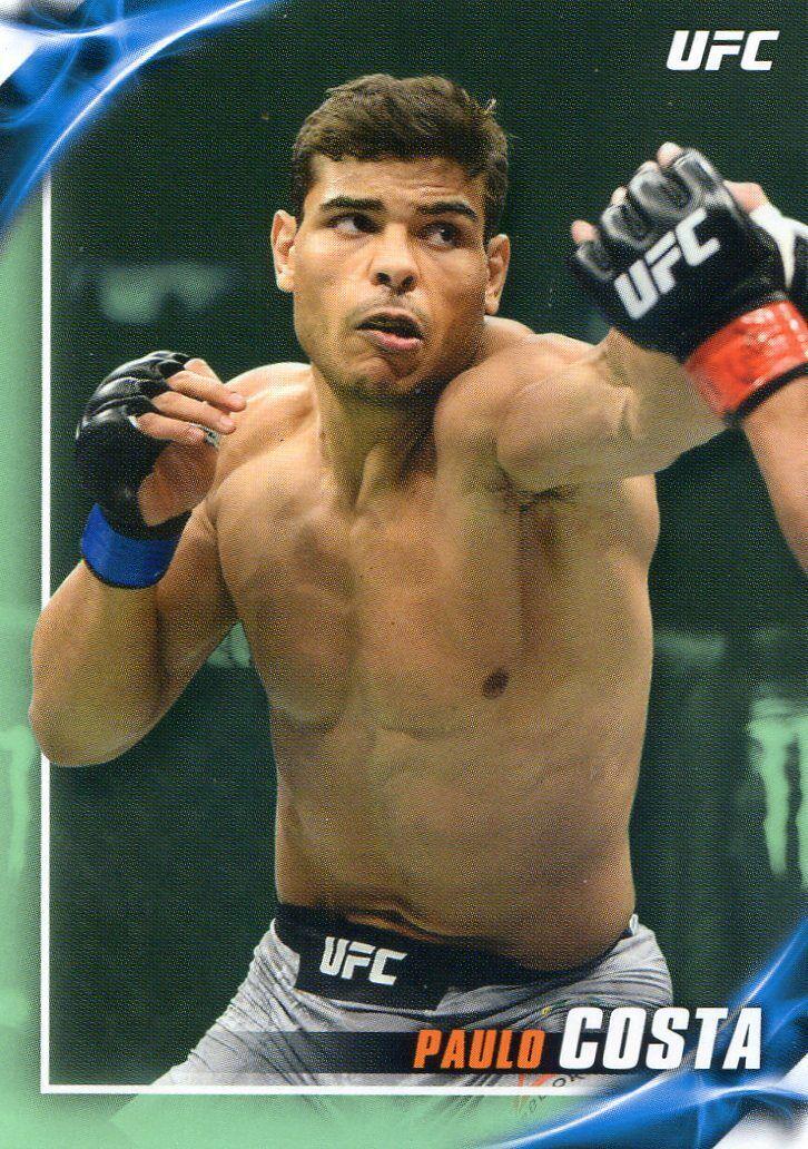 Paulo Costa 2019 Topps UFC Knockout Base #37 Green