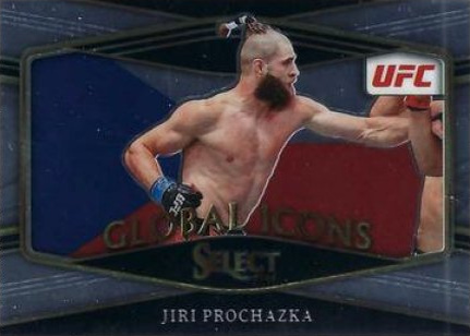 Jiri Prochazka 2022 Panini Select UFC Global Icons #24 Black