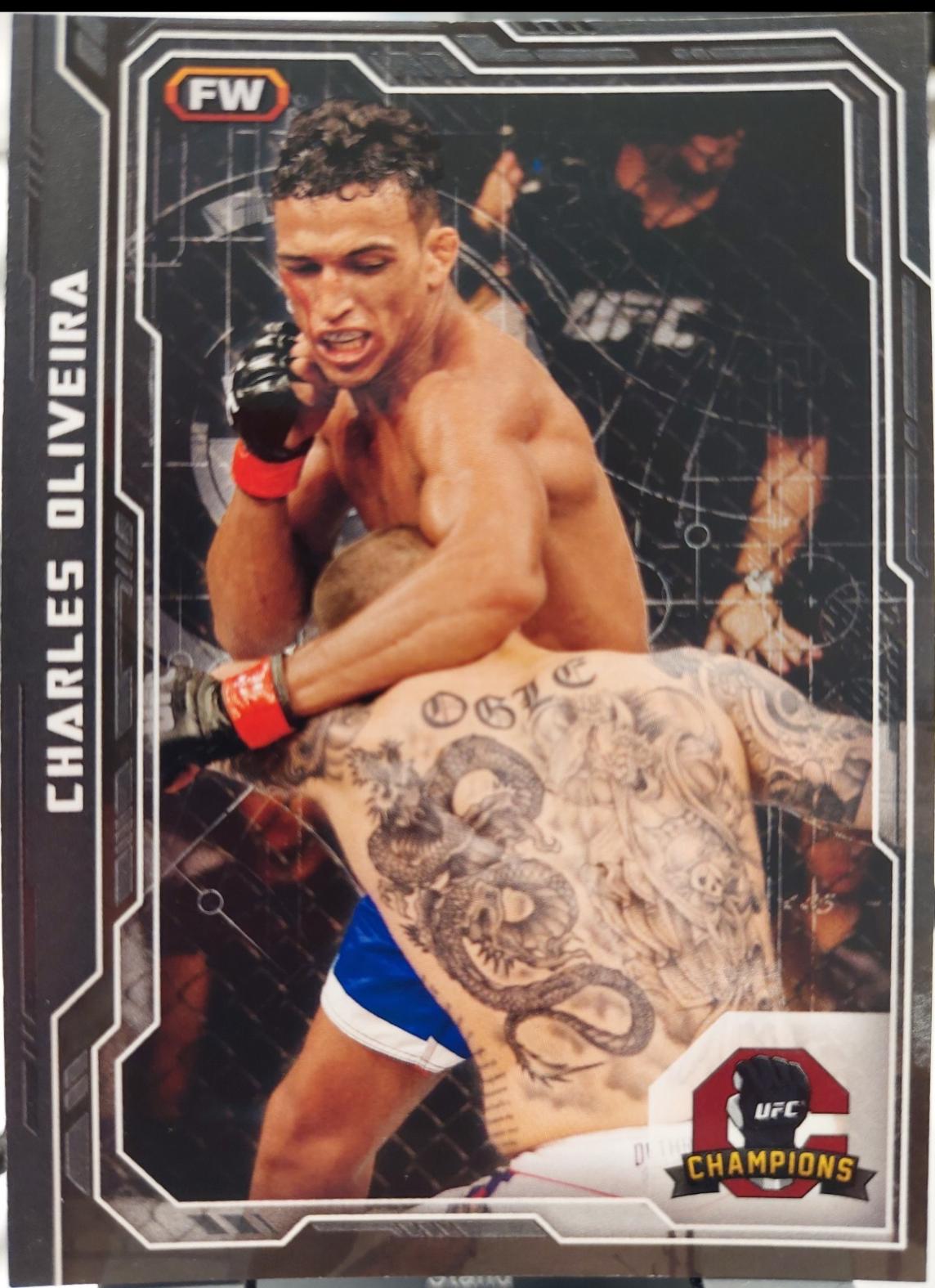 Charles Oliveira 2014 Topps UFC Champions Base #117 Black