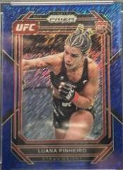 Luana Pinheiro 2023 Panini Prizm UFC Base #170 Blue Shimmer
