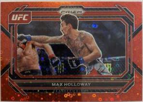 Max Holloway 2023 Panini Prizm Under Card UFC Base #67 Red