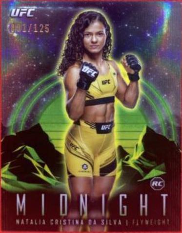Natalia Silva 2024 Topps Midnight UFC Base #47 Morning