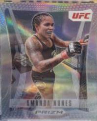 Amanda Nunes 2022 Panini Prizm UFC Prizm Flashback #20 Silver