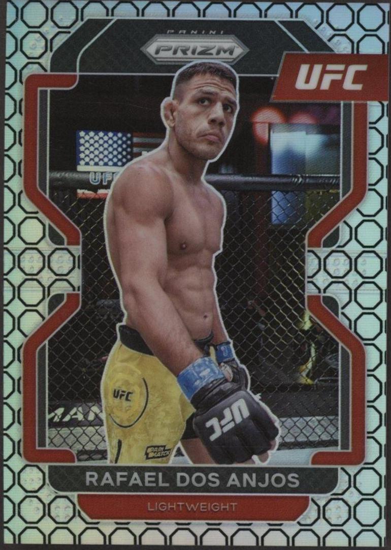 Rafael Dos Anjos 2022 Panini Prizm UFC Base #200 Octagon